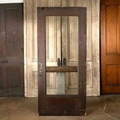 #45771 - 36x79&nbsp;Antique&nbsp;Full&nbsp;View&nbsp;Oak&nbsp;Entry&nbsp;Door&nbsp;image