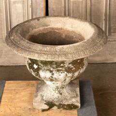 #45891 - Salvaged&nbsp;Vintage&nbsp;Concrete&nbsp;Garden&nbsp;Planter&nbsp;Urn&nbsp;image