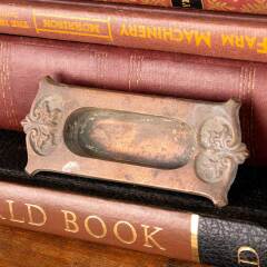 #45942 - Antique&nbsp;Ornate&nbsp;Bronze&nbsp;Sash&nbsp;Window&nbsp;Lift&nbsp;image