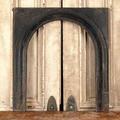 #46042 - Salvaged&nbsp;Antique&nbsp;Cast&nbsp;Iron&nbsp;Fireplace&nbsp;Surround&nbsp;image