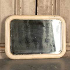 #46297 - Antique&nbsp;Beveled&nbsp;Glass&nbsp;Mirror&nbsp;in&nbsp;Wood&nbsp;Frame&nbsp;image