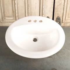 #46334 - Porcelain&nbsp;Drop-in&nbsp;Bathroom&nbsp;Vanity&nbsp;Sink&nbsp;Bowl&nbsp;image