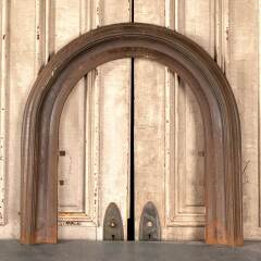 #46348 - Salvaged&nbsp;Antique&nbsp;Cast&nbsp;Iron&nbsp;Fireplace&nbsp;Surround&nbsp;image