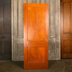 #46424 - 36x80&nbsp;Salvaged&nbsp;2&nbsp;Panel&nbsp;Wood&nbsp;Interior&nbsp;Door&nbsp;image