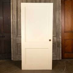 #46426 - 36x77&nbsp;Salvaged&nbsp;2&nbsp;Panel&nbsp;Wood&nbsp;Interior&nbsp;Door&nbsp;image