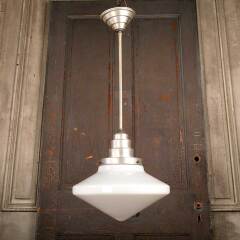 #46433 - Salvaged&nbsp;Antique&nbsp;Art&nbsp;Deco&nbsp;Pendant&nbsp;Light&nbsp;image