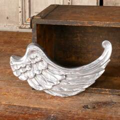 #46641 - Antique&nbsp;Cast&nbsp;Aluminum&nbsp;Wing&nbsp;Ornament&nbsp;image
