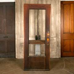 #46798 - 32x80&nbsp;Antique&nbsp;Oak&nbsp;Full&nbsp;View&nbsp;Entry&nbsp;Door&nbsp;image
