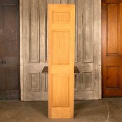 #46875 - 18x79&nbsp;Salvaged&nbsp;3&nbsp;Panel&nbsp;Oak&nbsp;Interior&nbsp;Door&nbsp;image
