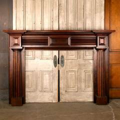 #46935 - Architectural&nbsp;Salvage&nbsp;Wood&nbsp;Fireplace&nbsp;Mantel&nbsp;image