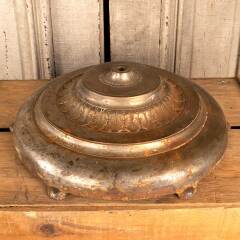 #46999 - Round&nbsp;Antique&nbsp;Cast&nbsp;Brass&nbsp;Floor&nbsp;Lamp&nbsp;Base&nbsp;image