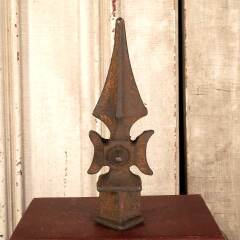 #47244 - Antique&nbsp;Cast&nbsp;Iron&nbsp;Fence&nbsp;Finial&nbsp;Ornament&nbsp;image