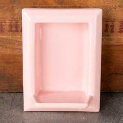 #47268 - Vintage&nbsp;Pink&nbsp;Wall&nbsp;Niche&nbsp;Soap&nbsp;Holder&nbsp;image