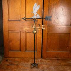 #47291 - Vintage&nbsp;Cast&nbsp;Aluminum&nbsp;Eagle&nbsp;Weathervane&nbsp;image