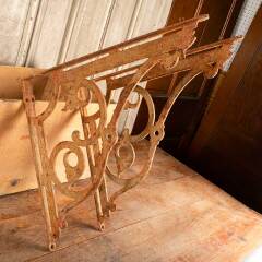 #47328 - Antique&nbsp;Cast&nbsp;Iron&nbsp;Marble&nbsp;Top&nbsp;Sink&nbsp;Brackets&nbsp;image