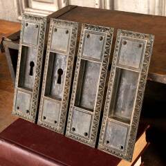 #47475 - Salvaged&nbsp;Antique&nbsp;Pocket&nbsp;Door&nbsp;Hardware&nbsp;Pulls&nbsp;image