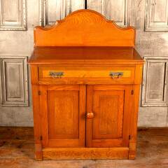 #47534 - Antique&nbsp;Victorian&nbsp;Oak&nbsp;Dry&nbsp;Sink&nbsp;Cabinet&nbsp;image