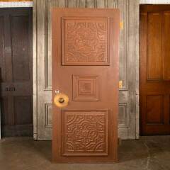 #47613 - 36x83&nbsp;Salvaged&nbsp;Vintage&nbsp;Wood&nbsp;Entry&nbsp;Door&nbsp;image