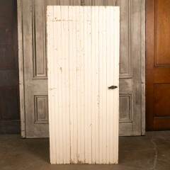 #47719 - 32x71&nbsp;Antique&nbsp;Painted&nbsp;Beadboard&nbsp;Barn&nbsp;Door&nbsp;image
