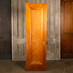 #47728 - 24x79&nbsp;Salvaged&nbsp;Antique&nbsp;1&nbsp;Panel&nbsp;Interior&nbsp;Door&nbsp;image