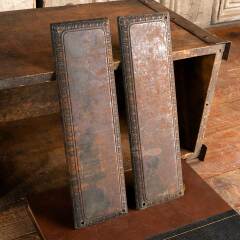 #47831 - Antique&nbsp;Egg&nbsp;&&nbsp;Dart&nbsp;Door&nbsp;Push&nbsp;Plates&nbsp;image