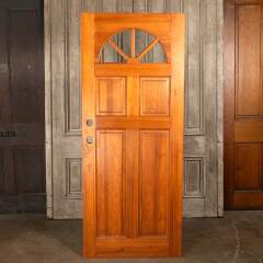 #47979 - 32x78&nbsp;Salvaged&nbsp;Arched&nbsp;Lite&nbsp;Wood&nbsp;Entry&nbsp;Door&nbsp;image