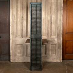 #48087 - Antique&nbsp;Exterior&nbsp;Louvered&nbsp;Wood&nbsp;Shutter&nbsp;image