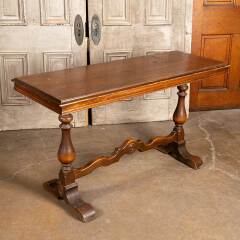 #48154 - Antique&nbsp;Walnut&nbsp;Trestle&nbsp;Table&nbsp;image