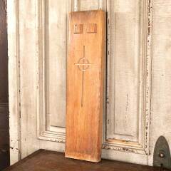 #48163 - Oak&nbsp;Wood&nbsp;Church&nbsp;Panel&nbsp;with&nbsp;Cross&nbsp;image