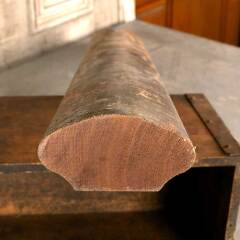 #48213 - Salvaged&nbsp;Antique&nbsp;Walnut&nbsp;Staircase&nbsp;Handrail&nbsp;image