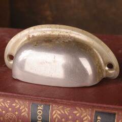 #48295 - Vintage&nbsp;Metal&nbsp;Furniture&nbsp;Drawer&nbsp;Bin&nbsp;Pull&nbsp;image