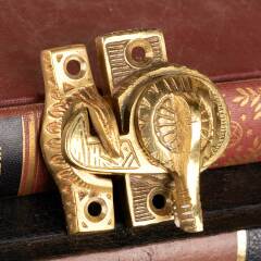 #48412 - Victorian&nbsp;Style&nbsp;Brass&nbsp;Window&nbsp;Sash&nbsp;Lock&nbsp;image