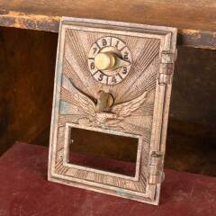 #48475 - Salvaged&nbsp;Antique&nbsp;Post&nbsp;Office&nbsp;Box&nbsp;Door&nbsp;image
