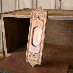#48617 - Antique&nbsp;Corbin&nbsp;Pocket&nbsp;Door&nbsp;Pull&nbsp;Handle&nbsp;image