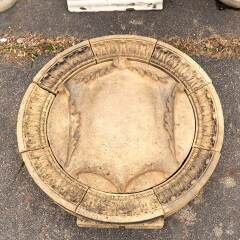 #48638 - Salvaged&nbsp;Union&nbsp;Station&nbsp;Terra&nbsp;Cotta&nbsp;Medallion&nbsp;image