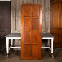 #48681 - 30x79&nbsp;Salvaged&nbsp;Antique&nbsp;8&nbsp;Panel&nbsp;Interior&nbsp;Door&nbsp;image