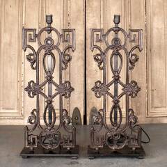 #48892 - Cast&nbsp;Iron&nbsp;Architectural&nbsp;Salvage&nbsp;Table&nbsp;Lamps&nbsp;image