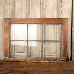 #48910 - Salvaged&nbsp;Antique&nbsp;Leaded&nbsp;Glass&nbsp;Window&nbsp;Sash&nbsp;image