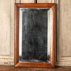 #49007 - Antique&nbsp;Wood&nbsp;Framed&nbsp;Beveled&nbsp;Glass&nbsp;Mirror&nbsp;image