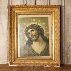 #49050 - Antique&nbsp;Jesus&nbsp;Crown&nbsp;of&nbsp;Thorns&nbsp;B&nbsp;&&nbsp;W&nbsp;Print&nbsp;image