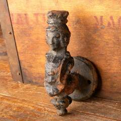 #49061 - Antique&nbsp;Cast&nbsp;Iron&nbsp;Figural&nbsp;Ornament&nbsp;image