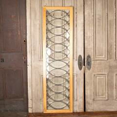#49183 - Antique&nbsp;Leaded&nbsp;Glass&nbsp;Transom&nbsp;Window&nbsp;Panel&nbsp;image