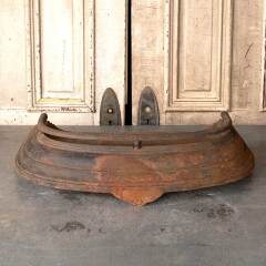 #49187 - Salvaged&nbsp;Antique&nbsp;Cast&nbsp;Iron&nbsp;Fireplace&nbsp;Fender&nbsp;image