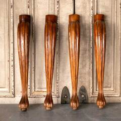 #49214 - Set&nbsp;of&nbsp;4&nbsp;Salvaged&nbsp;Wood&nbsp;Table&nbsp;Legs&nbsp;image