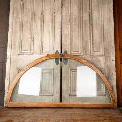 #49277 - Antique&nbsp;Arched&nbsp;Oak&nbsp;Transom&nbsp;Window&nbsp;Sash&nbsp;image