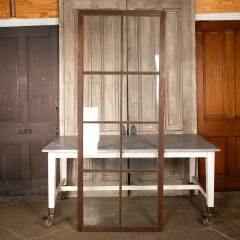 #49310 - Antique&nbsp;Large&nbsp;Divided&nbsp;8&nbsp;Lite&nbsp;Wood&nbsp;Window&nbsp;image