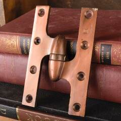 #49316 - Vintage&nbsp;Hager&nbsp;Olive&nbsp;Knuckle&nbsp;Door&nbsp;Hinge&nbsp;image