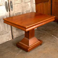#49338 - Antique&nbsp;Wood&nbsp;Library&nbsp;Table&nbsp;image