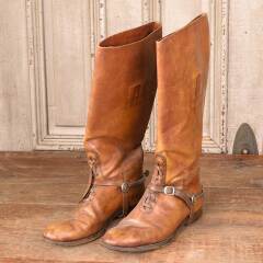 #49375 - Vintage&nbsp;Leather&nbsp;Equestrian&nbsp;Riding&nbsp;Boots&nbsp;image