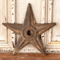#49549 - Salvaged&nbsp;Antique&nbsp;Cast&nbsp;Iron&nbsp;Building&nbsp;Star&nbsp;image